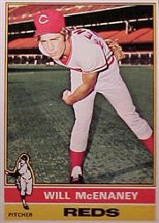 1976 Topps Baseball Cards      362     Will McEnaney